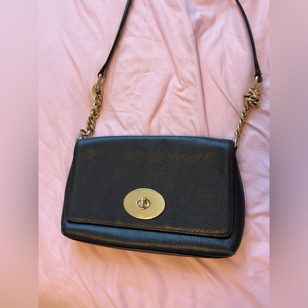 Navy Coach purse